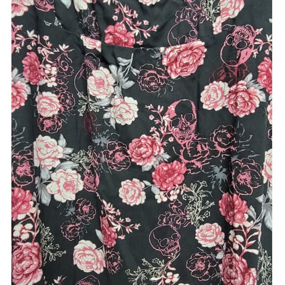 NWT Hot Topic Plus Size Skulls & Roses Cami Dress 20 - Picture 7 of 11